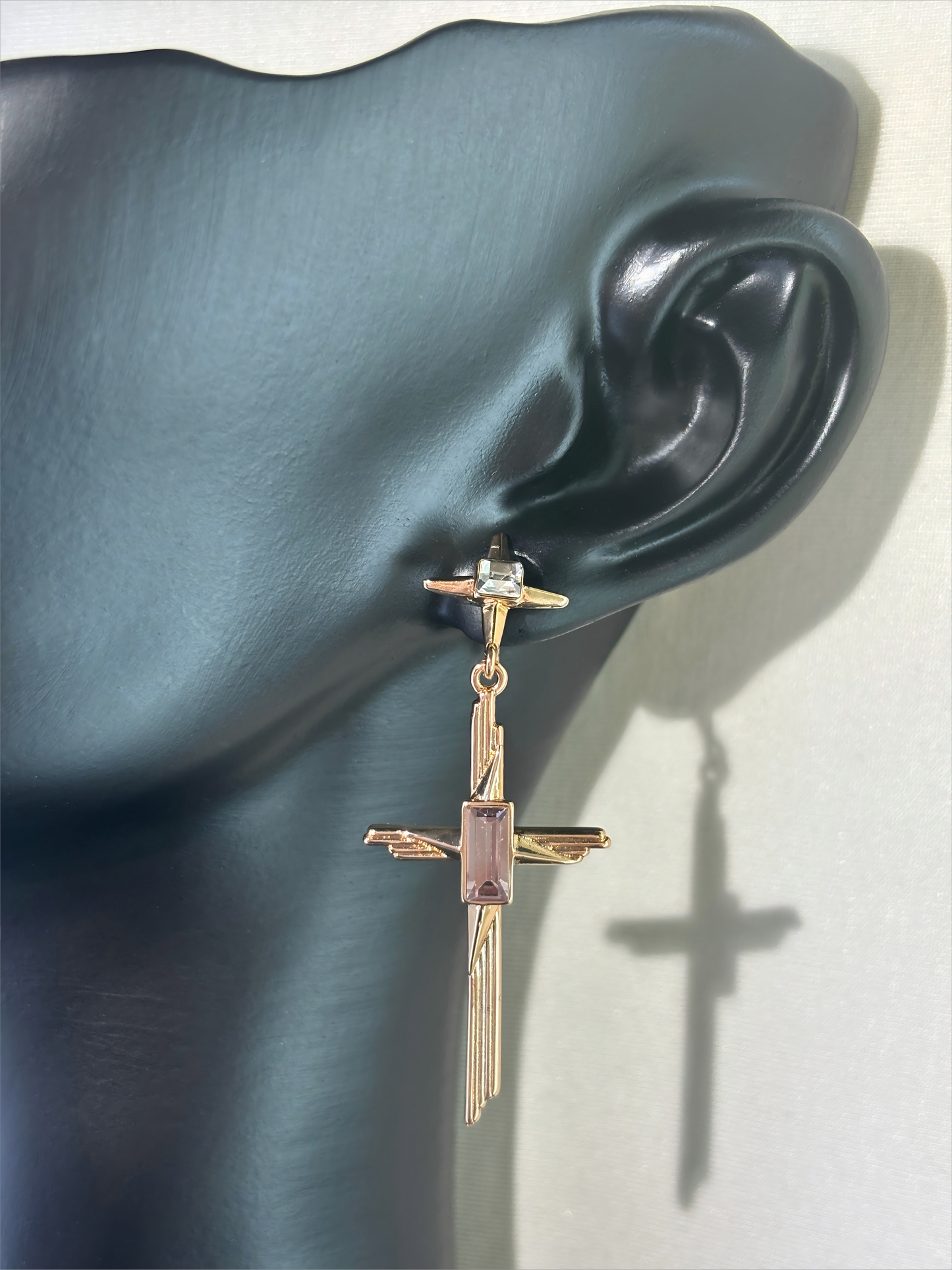Jesus Christ Crucifix Cross Earrings