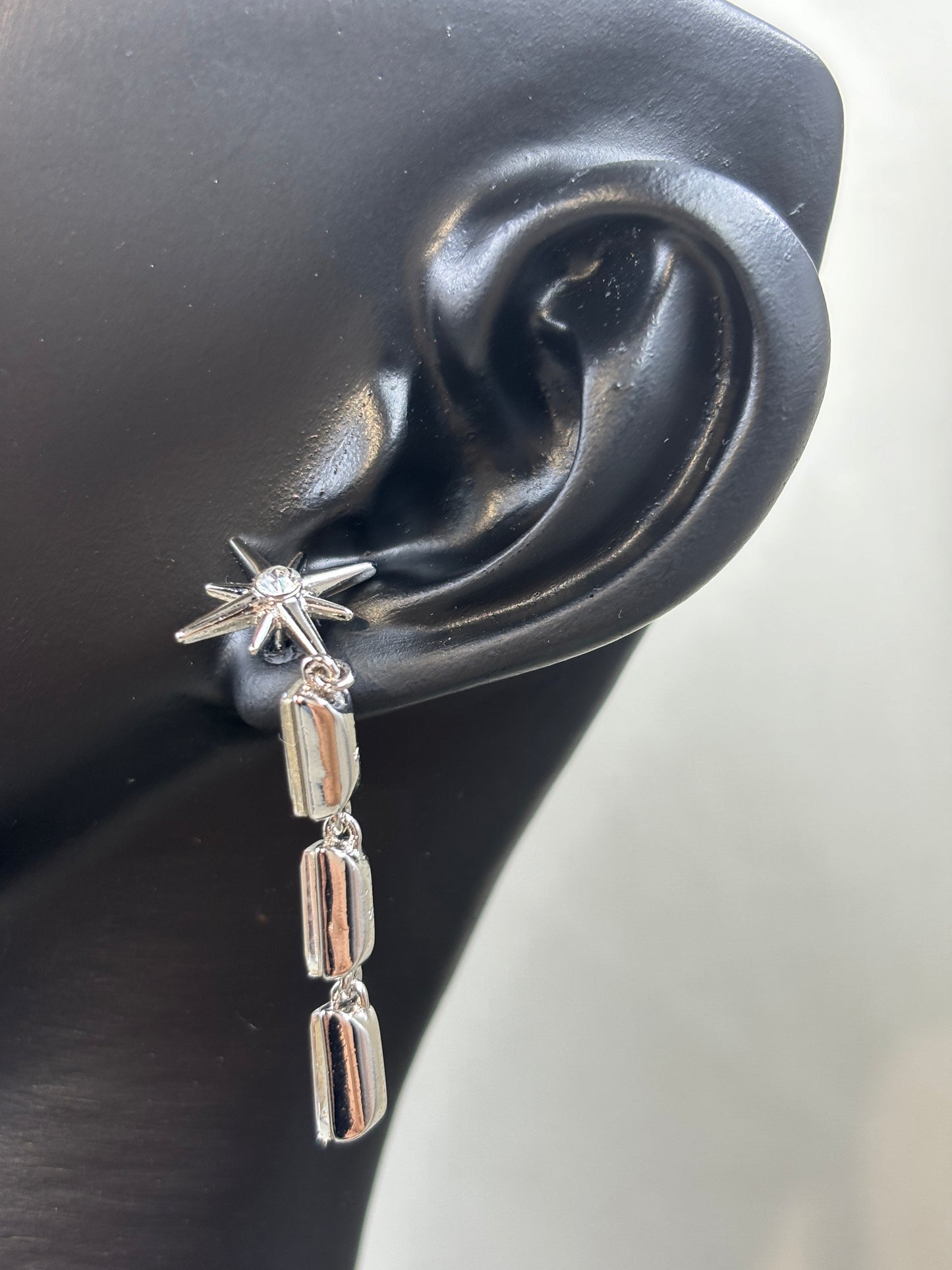 Star Drop Dangle Earrings