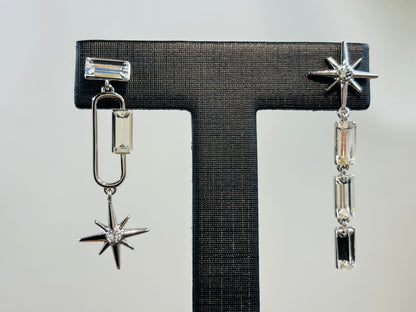 Star Drop Dangle Earrings