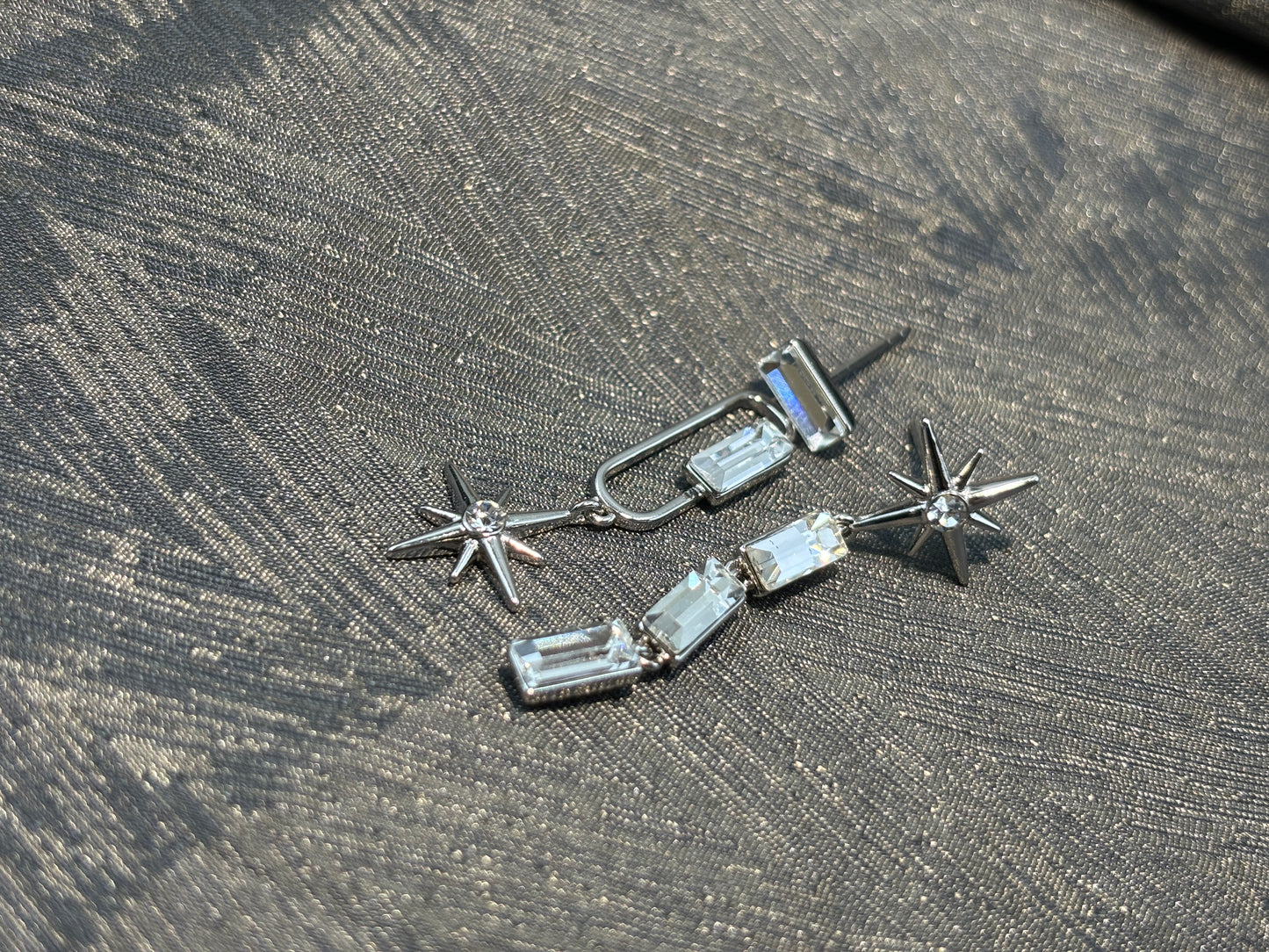 Star Drop Dangle Earrings